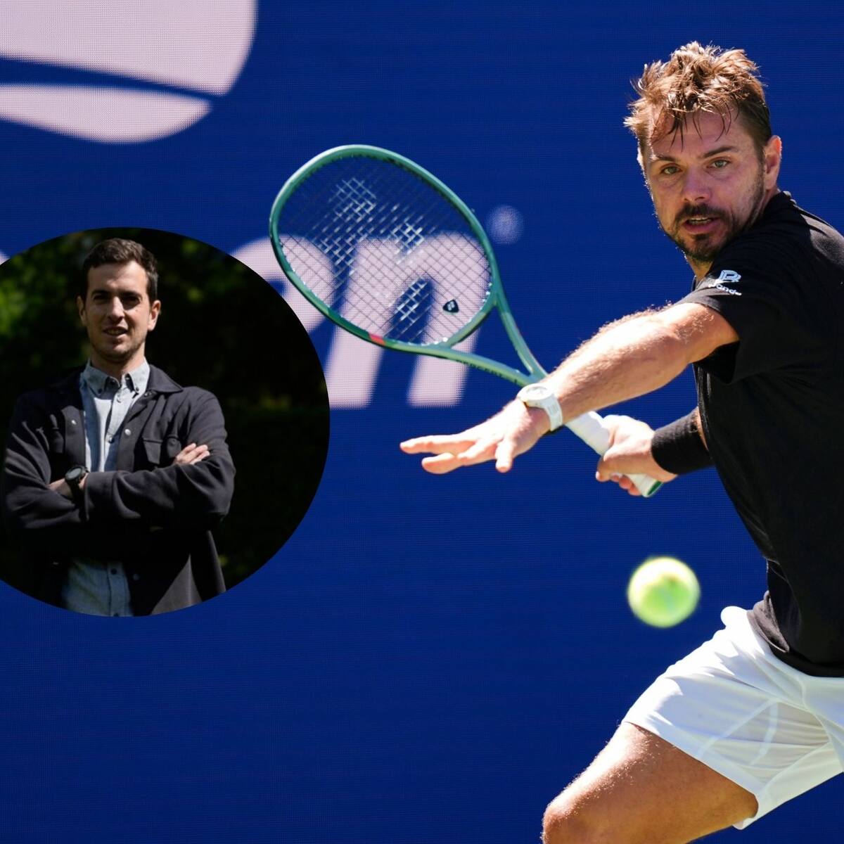 Es chileno, jugó al tenis y hoy organiza la despedida de Stanislas Wawrinka: “Estamos en contacto con él todos los días, es súper detallista”