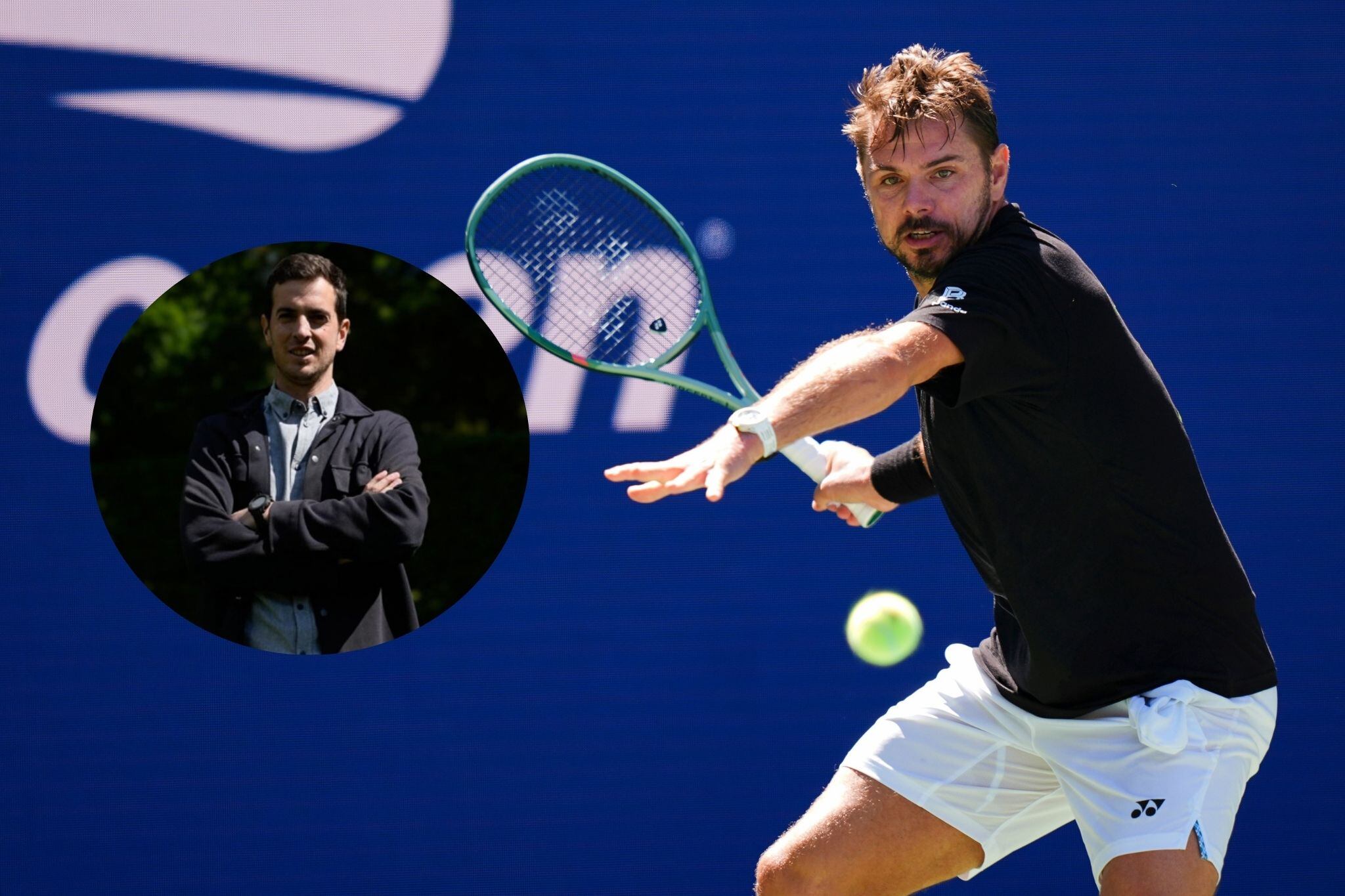 Es chileno, jugó al tenis y hoy organiza la despedida de Stanislas Wawrinka: “Estamos en contacto con él todos los días, es súper detallista”