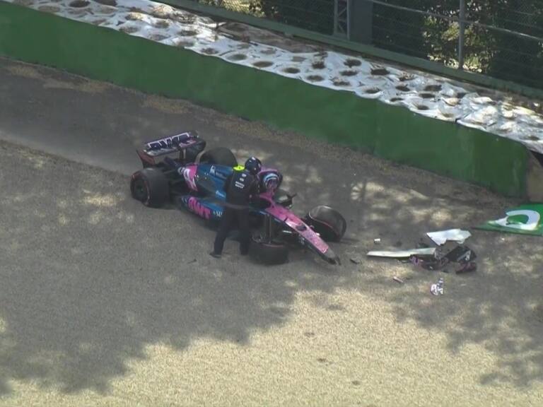 Franco Colapinto destruyó su Alpine