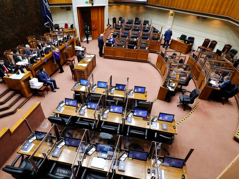 20 DE AGOSTO DE 2020/VALPARAISOVista general, durante la sesion especial del Senado.
FOTO: LEONARDO RUBILAR CHANDIA/AGENCIAUNO