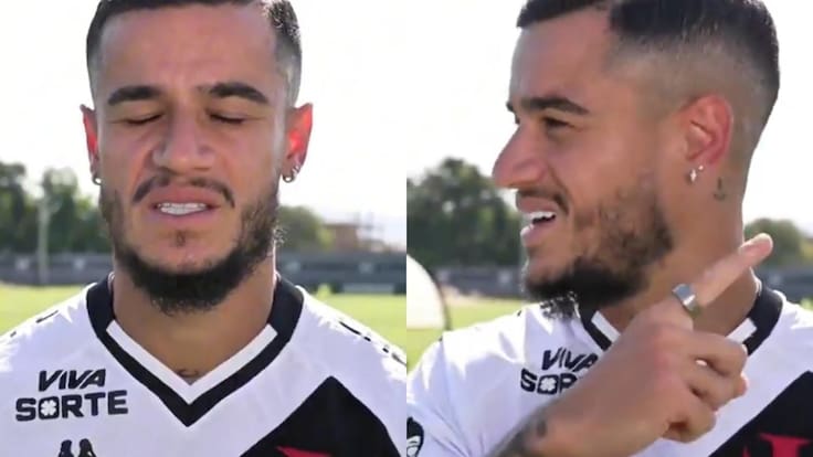 Impactante momento: balacera interrumpe entrevista de Philippe Coutinho en Brasil
