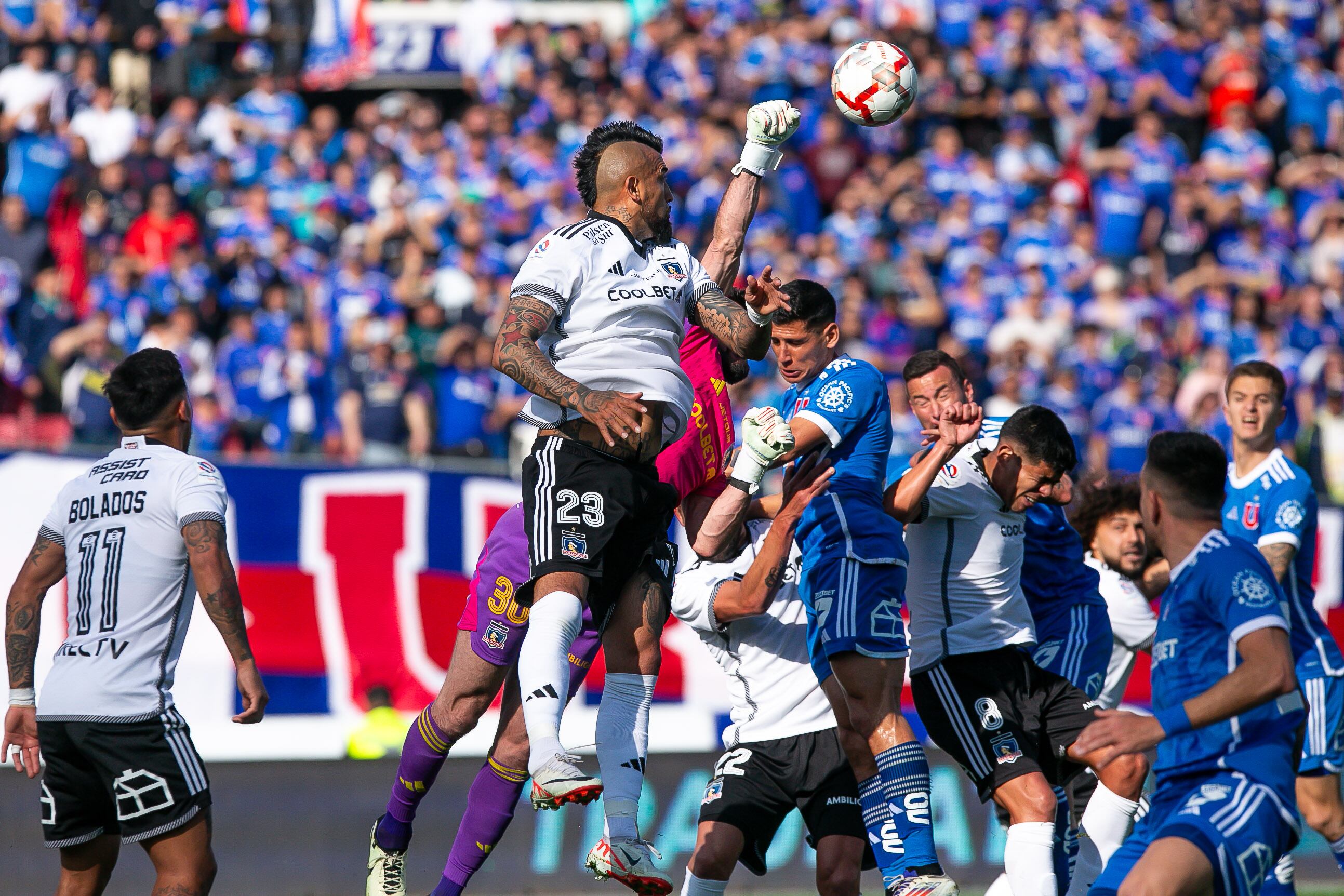 Superclásico entre la U y Colo Colo fue suspendido | Agencia Uno