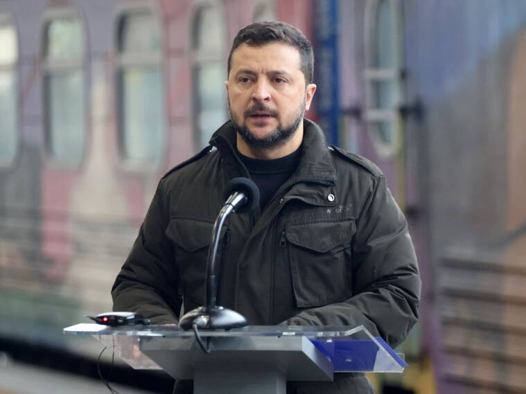 El presidente de Ucrania, Volodimir Zelenski