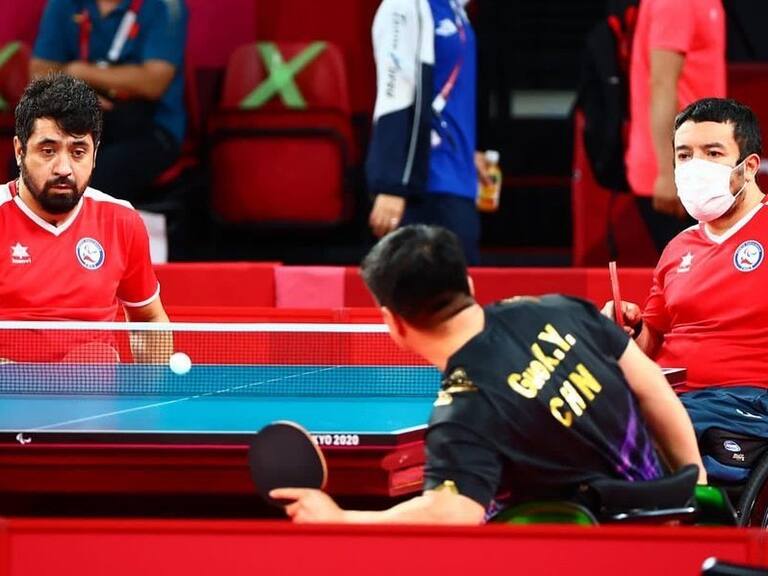 Cristián González y Luis Flores se despiden de Tokio 2020 en los cuartos de final del tenis de mesa por equipos