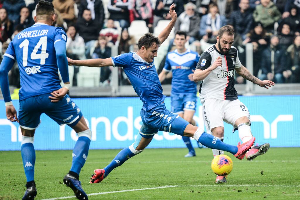 Juventus enfrenta a Brescia en la Liga de Italia