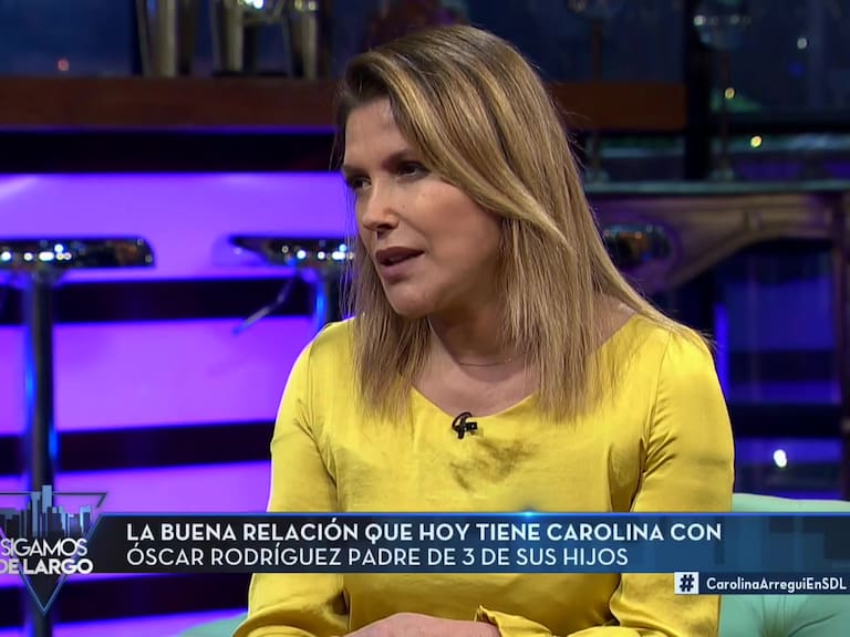 Carolina Arregui sobre su exesposo Óscar Rodríguez: «Yo me muero si le llega a pasar algo»