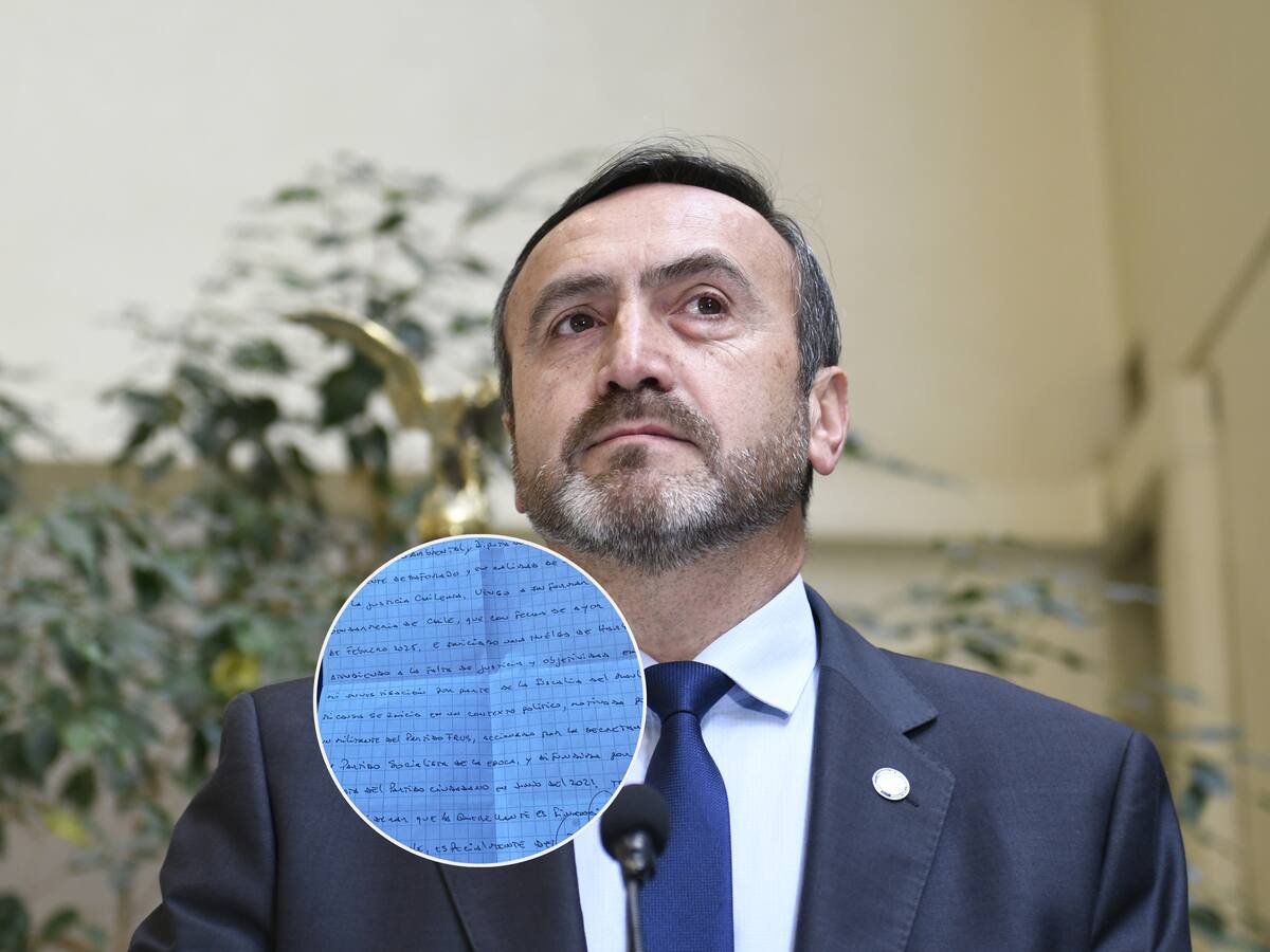 Envió una carta desde la cárcel: diputado Francisco Pulgar inicia huelga de hambre y acusa ser “preso político” en su causa por abuso a una menor