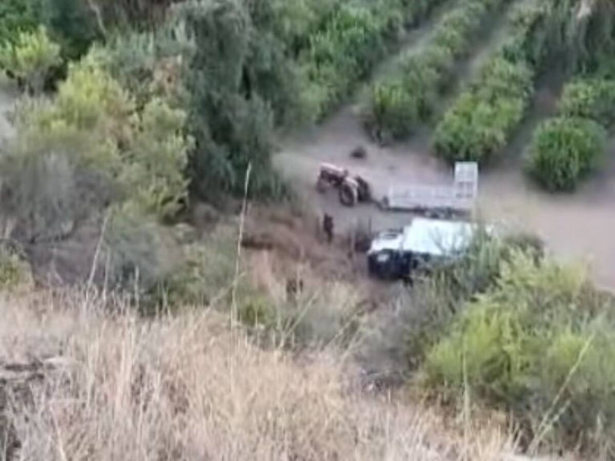 Accidente de tránsito en túnel Lo Prado: camión desbarranca y cae más de 100 metros