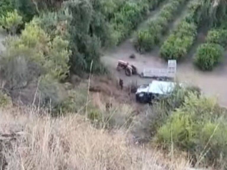 Camión desbarranca en Ruta 68 túnel Lo Prado - ADN Hoy - 27 de febrero de 2024