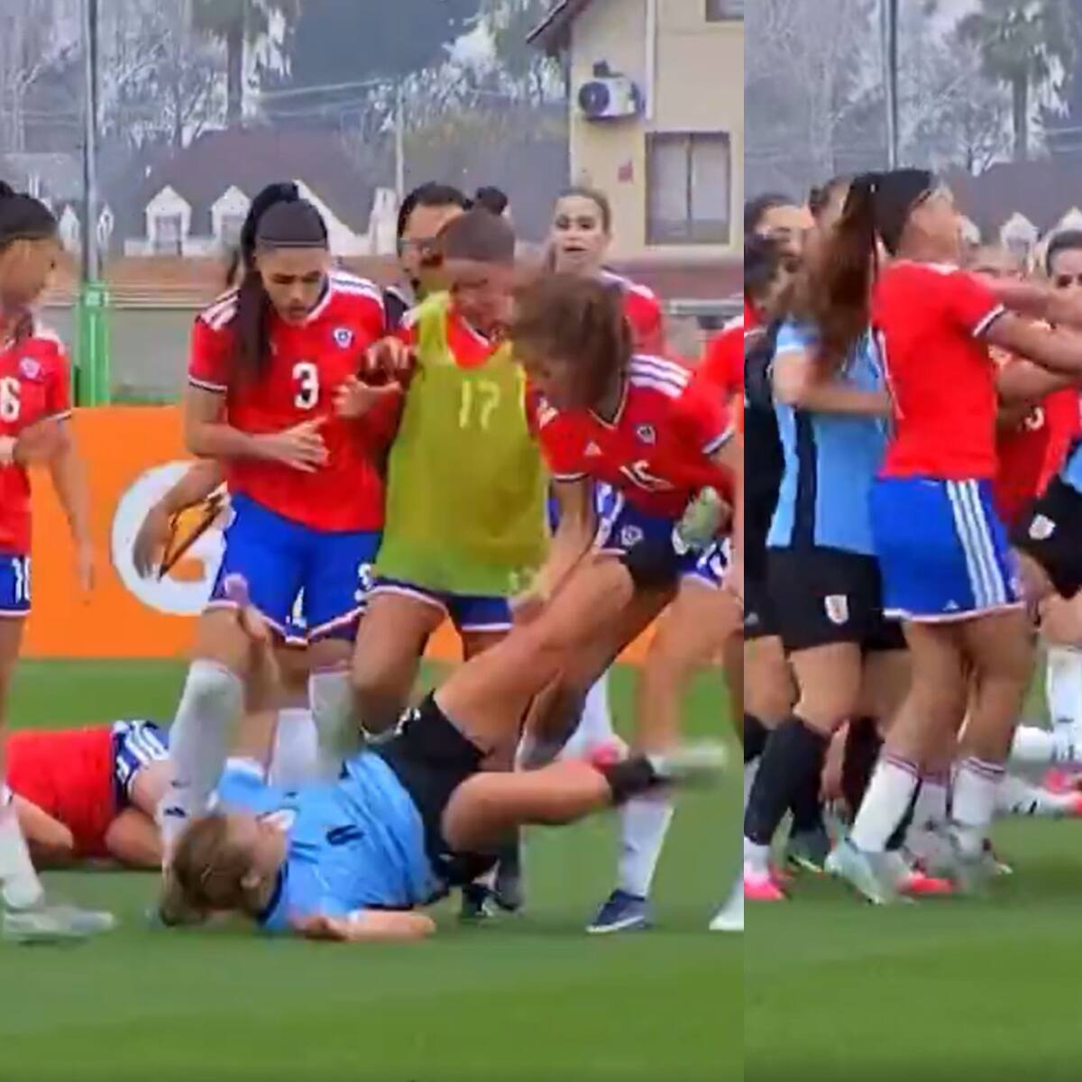 Escándalo en Peñalolén: La Roja Femenina Sub 20 venció a Uruguay y el partido terminó a los golpes