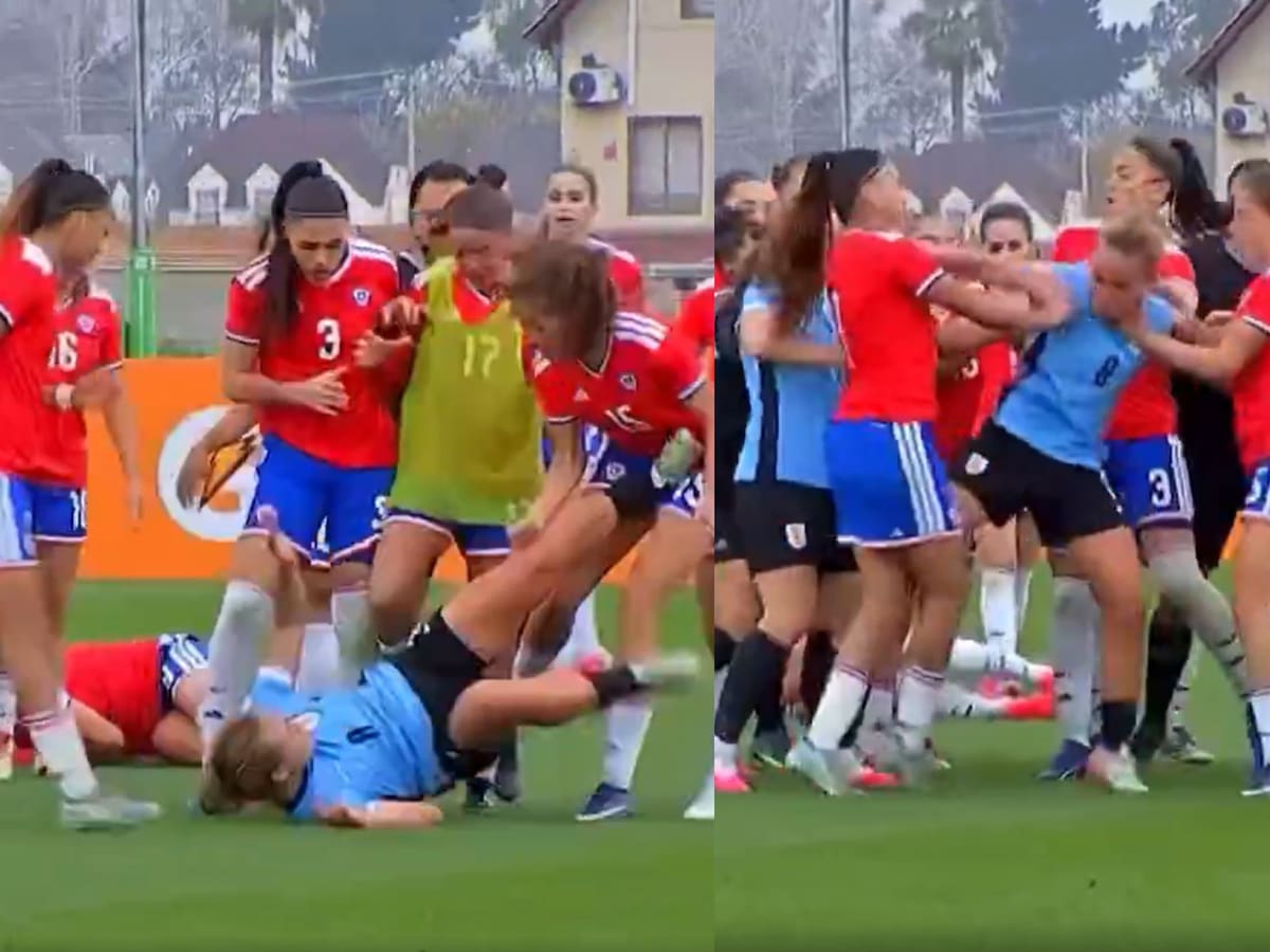 Escándalo en Peñalolén: La Roja Femenina Sub 20 venció a Uruguay y el partido terminó a los golpes