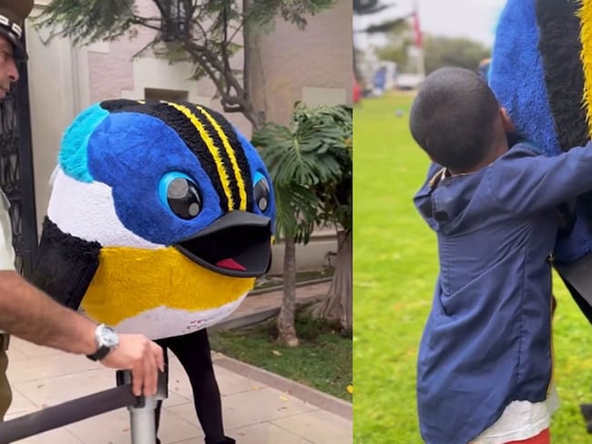 Fiu entrega alegría en medio de la tragedia: mascota de los Panamericanos acompañó a niños en el palacio presidencial de Cerro Castillo