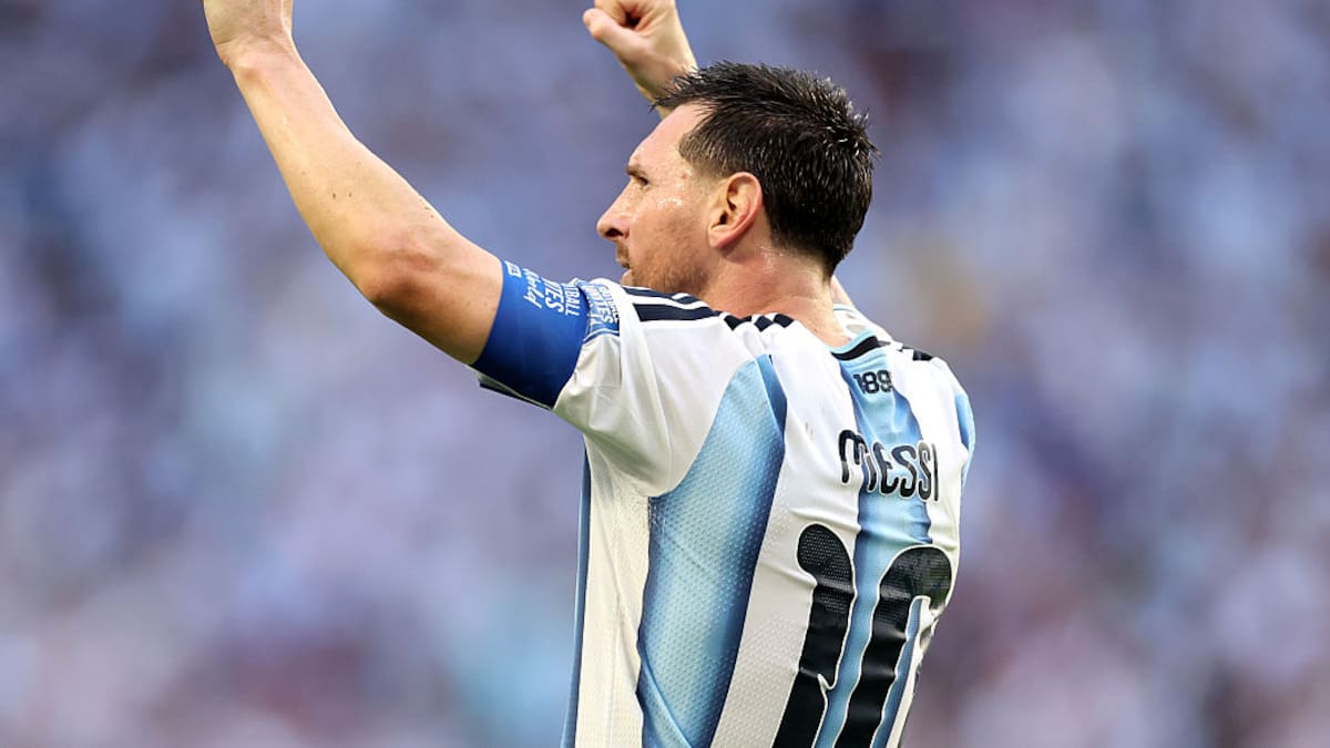 “¡Que control hizo!“: El golazo de Leo Messi para abrir el marcador para Argentina ante Cabo Verde
