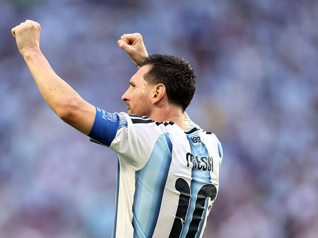 Leo Messi para abrir el marcador ante Cabo Verde | Getty Images