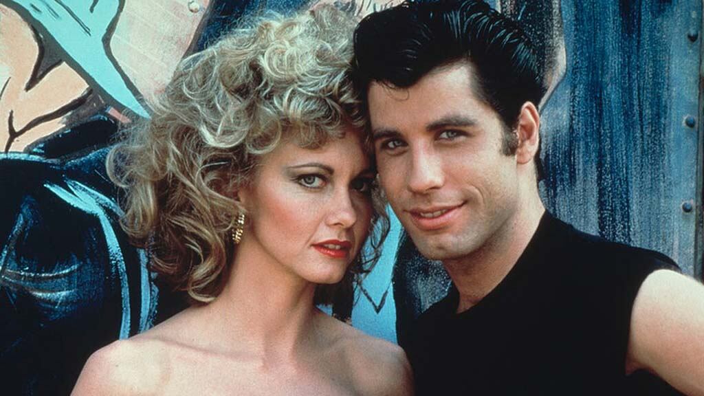Olivia Newton-John y John Travolta