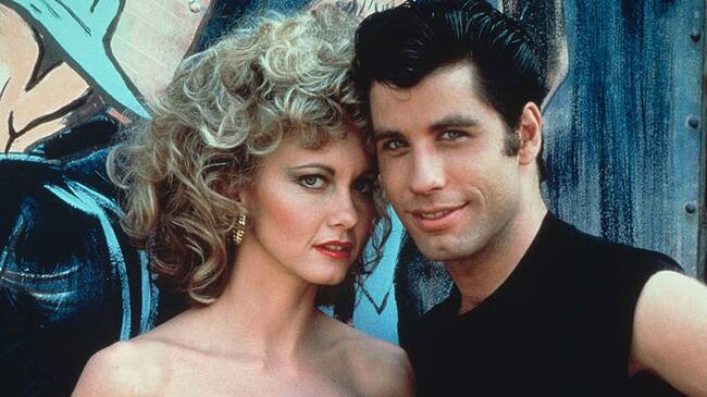 Olivia Newton-John y John Travolta