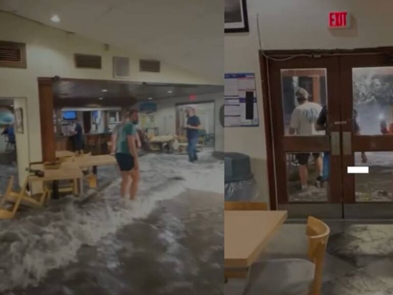 Ola de gran magnitud destroza base militar estadounidense en Islas Marshall