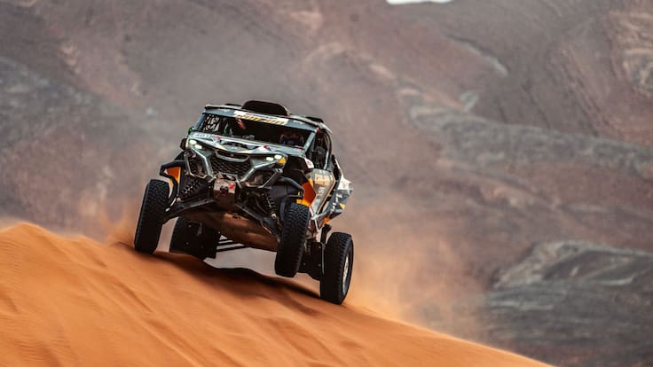 Francisco “Chaleco” López se mete de lleno en la pelea por el título del Rally de Marruecos