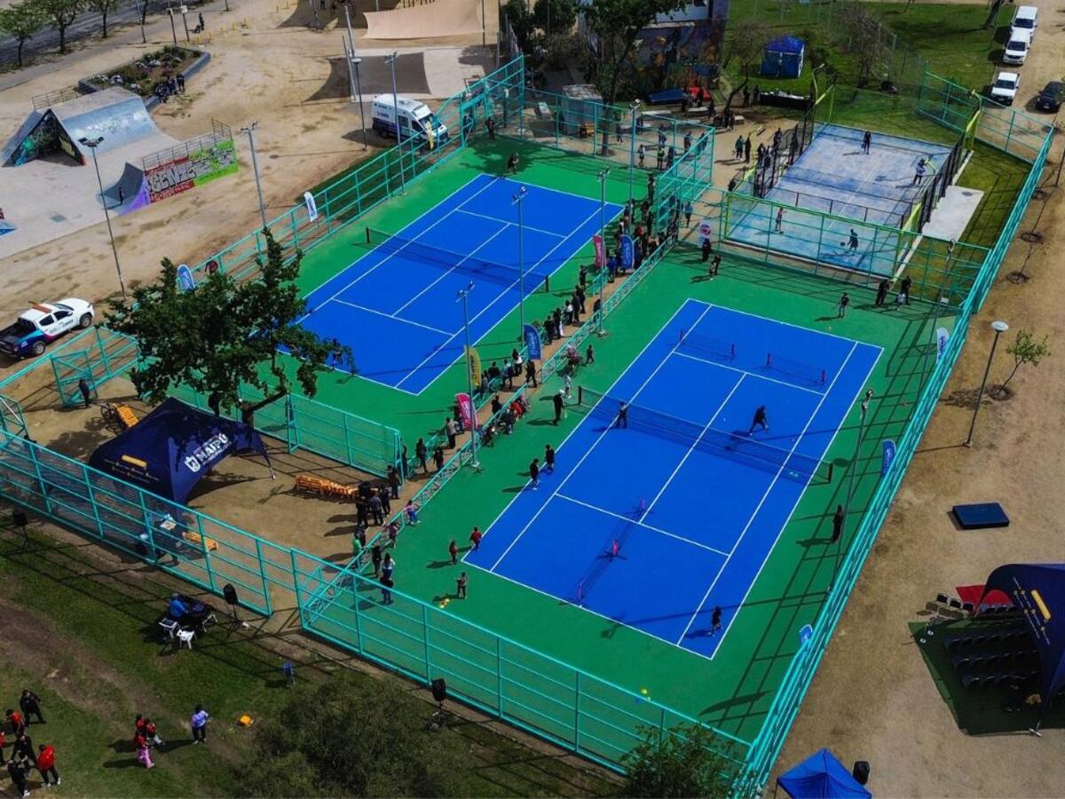Nuevas canchas de tenis y pádel en Maipú: costó $192 millones y así lucen sus instalaciones