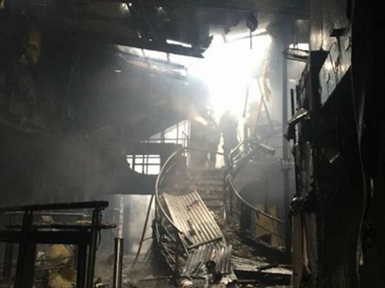 Así quedó la discoteque Las Urracas tras devastador incendio