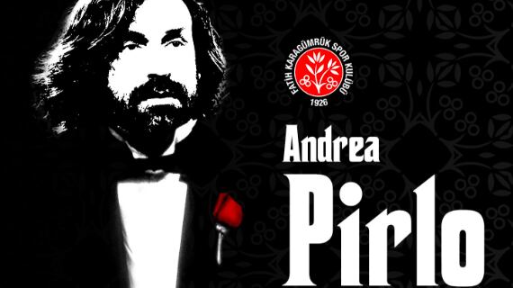 Andrea Pirlo fue presentado como "El Padrino" en el fútbol turco
