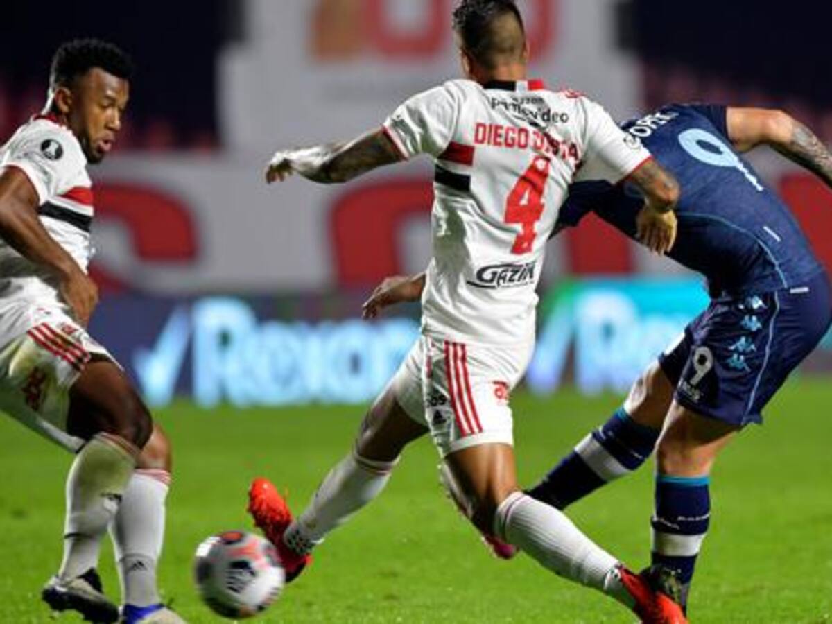 El Racing de Arias y Mena rescató un empate ante Sao Paulo en Brasil y quedó con gran opción de meterse en los cuartos de la Libertadores