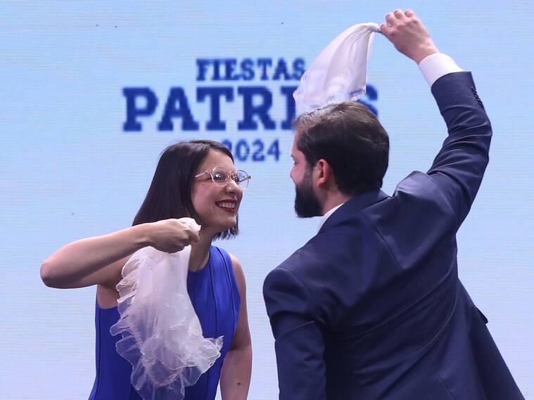 Revisa el pie de cueca del Presidente Boric en la inauguración de las Fondas del Parque O’Higgins