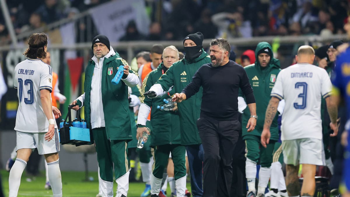 Gattuso rompe en llanto tras la eliminación y en Italia no olvidan su promesa: “Si no vamos al Mundial…”
