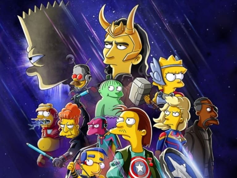 Las voces originales de Los Simpsons volvieron para el crossover con Loki