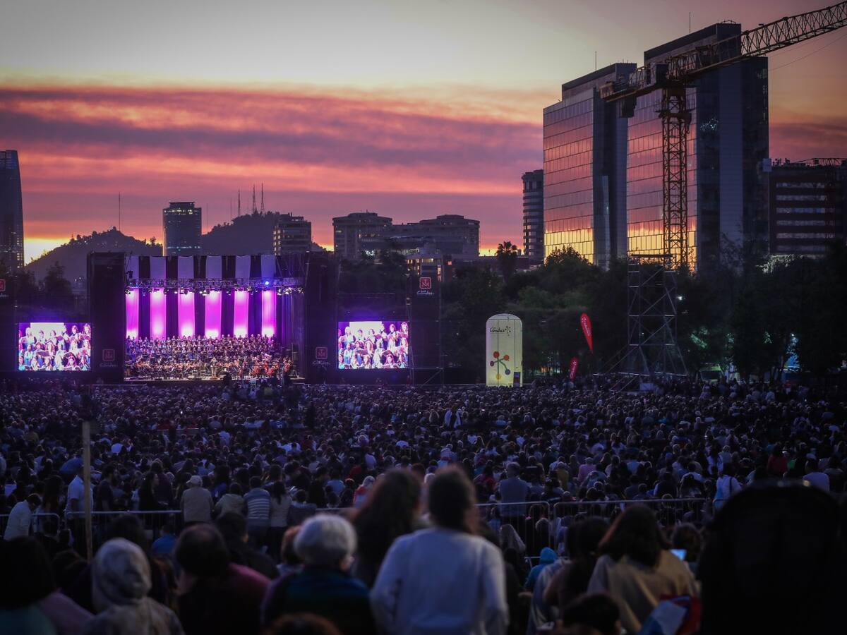 Gran concierto gratuito en Parque Araucano: estos son los artistas que se presentarán el sábado