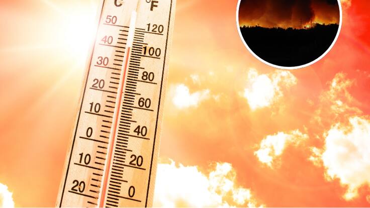 Hasta 37°C: alertan altas temperaturas en zonas afectadas por los incendios forestales en Chile