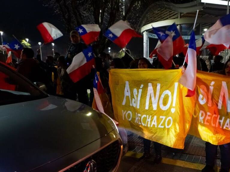 celebraciones rechazo - plebiscito