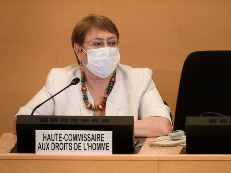 Bachelet advierte que cada vez «se hace más crucial» la defensa de los DD.HH. a medida que avanza la pandemia de Covid-19