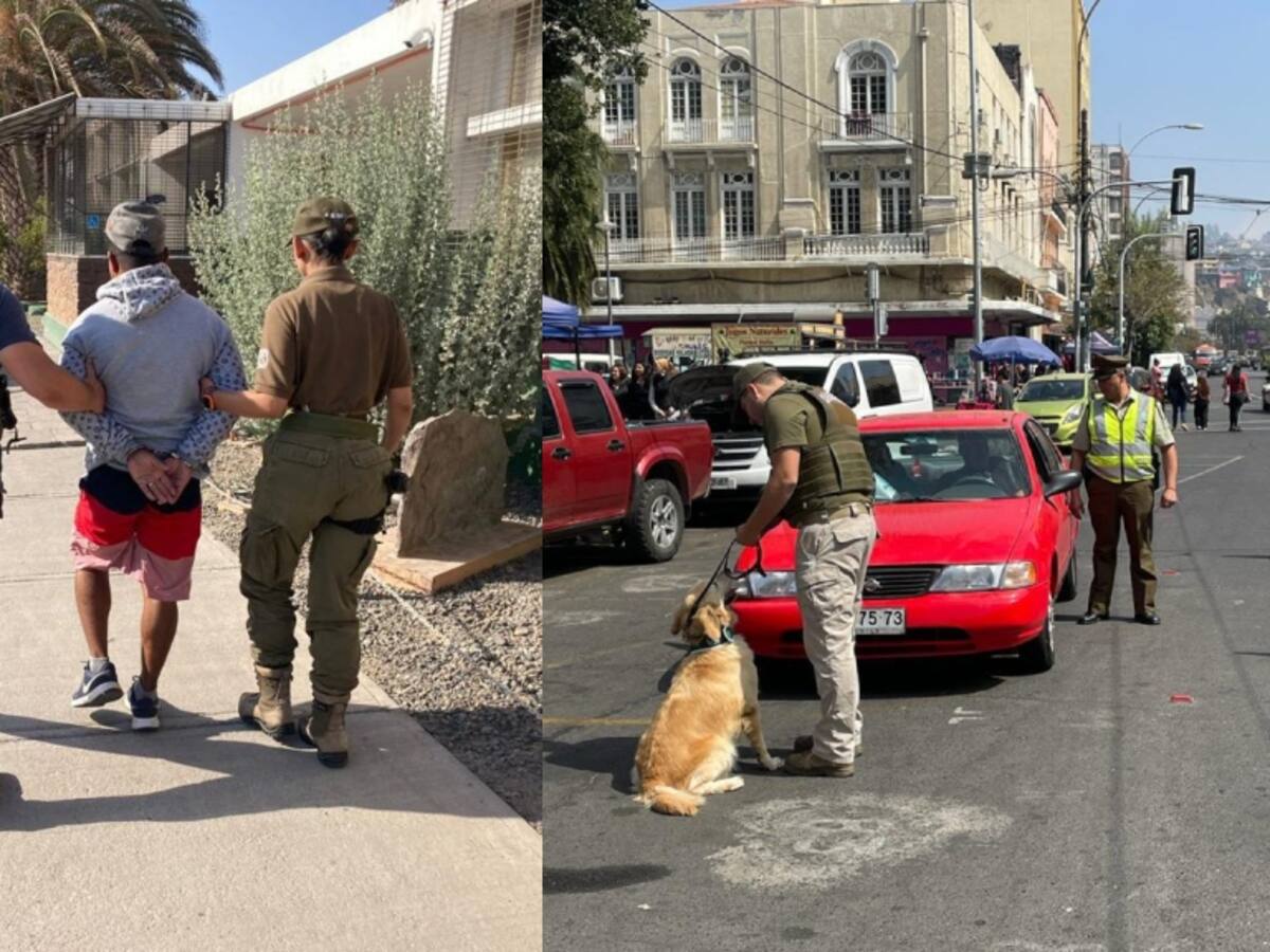 Operativo de Carabineros a nivel nacional deja 1.218 detenidos: 75% fueron puestos a disposición de los tribunales y cárceles públicas