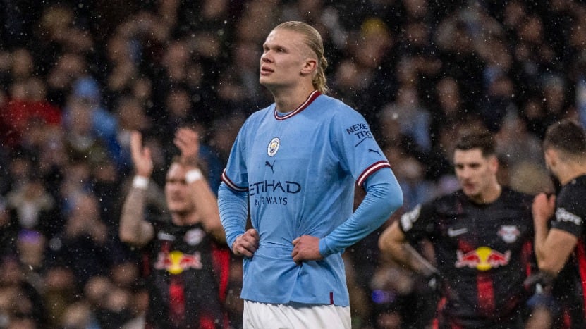 "Haaland no es un crack": La insólita reacción de un ex Colo Colo tras los cinco goles del noruego en Champions League