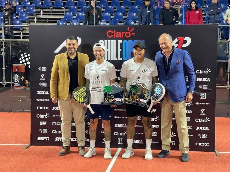 “Los Mágicos” Aguirre y Alfonso ganan el título del A1 Padel Chile Open
