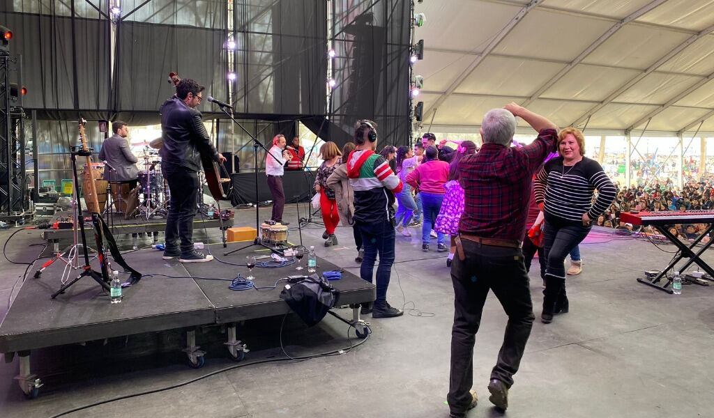 Cierre fondas del Parque O'Higgins