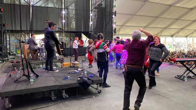 Cierre fondas del Parque O'Higgins