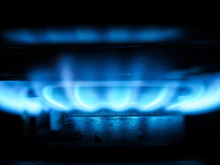 Imagen de una llama de una cocina a gas encendida en Alemania