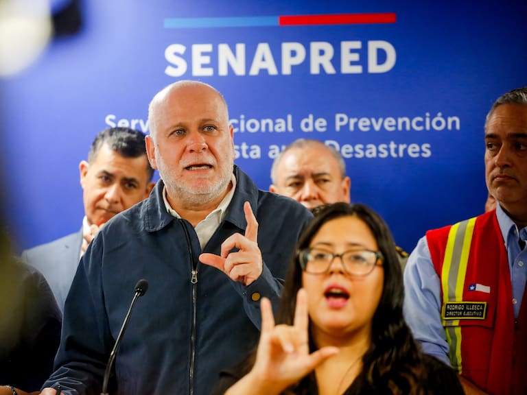 Ministro del Interior encabeza Cogrid nacional en el Senapred