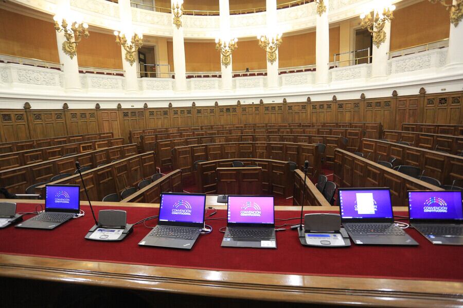 Convención Constitucional recibe citación en el ex Congreso Nacional