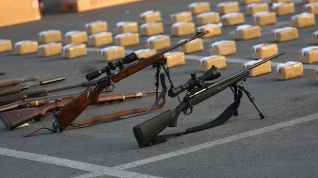 Incautación de armas y drogas / Agencia Uno
