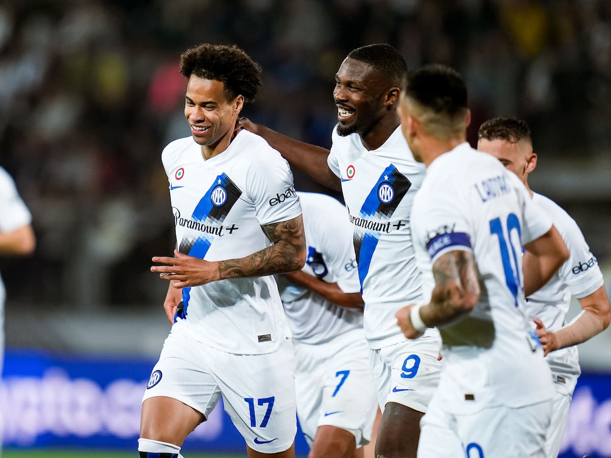 Con Alexis Sánchez en la banca: Inter de Milán golea en su visita a Frosinone por la Serie A