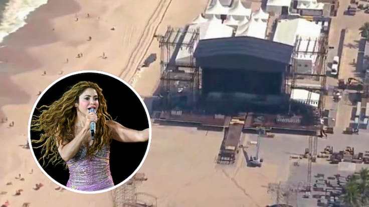 Tragedia en la previa del concierto de Shakira en Brasil: trabajador muere durante el montaje del escenario
