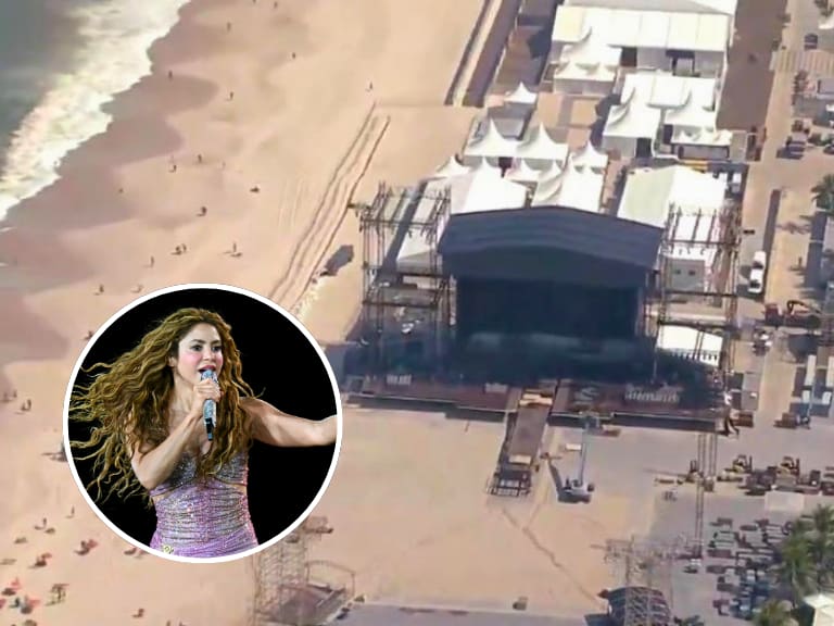 Tragedia en la previa del concierto de Shakira en Brasil: trabajador muere durante el montaje del escenario