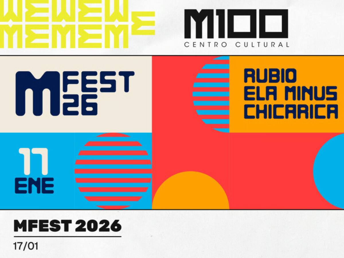 MFEST confirma su edición 2026 en Matucana 100: artistas confirmados, música y fechas clave