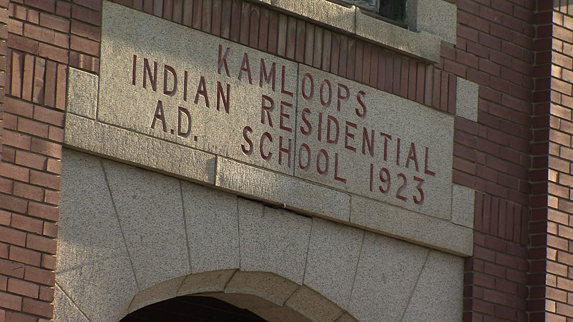 La sede del internado católico Kamloops Indian Residential School