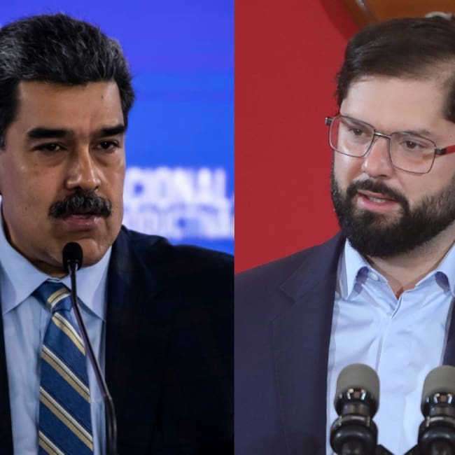 Cadem: 65% cree que el Presidente Boric se debería reunir con Maduro para abordar asuntos de seguridad