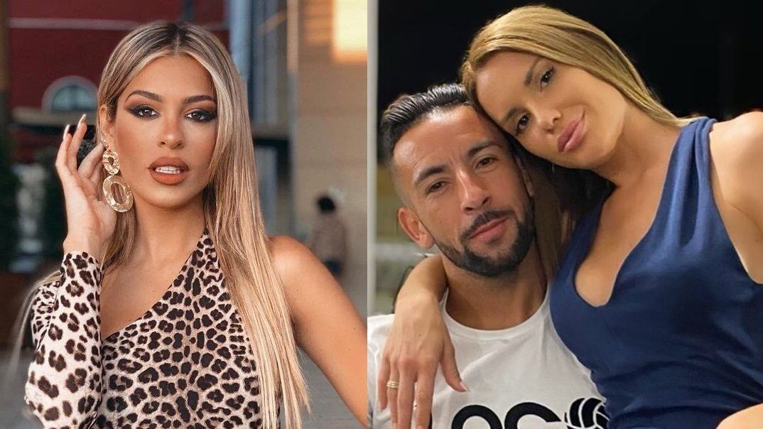 Oriana Marzoli, Gala Caldirola y Mauricio Isla