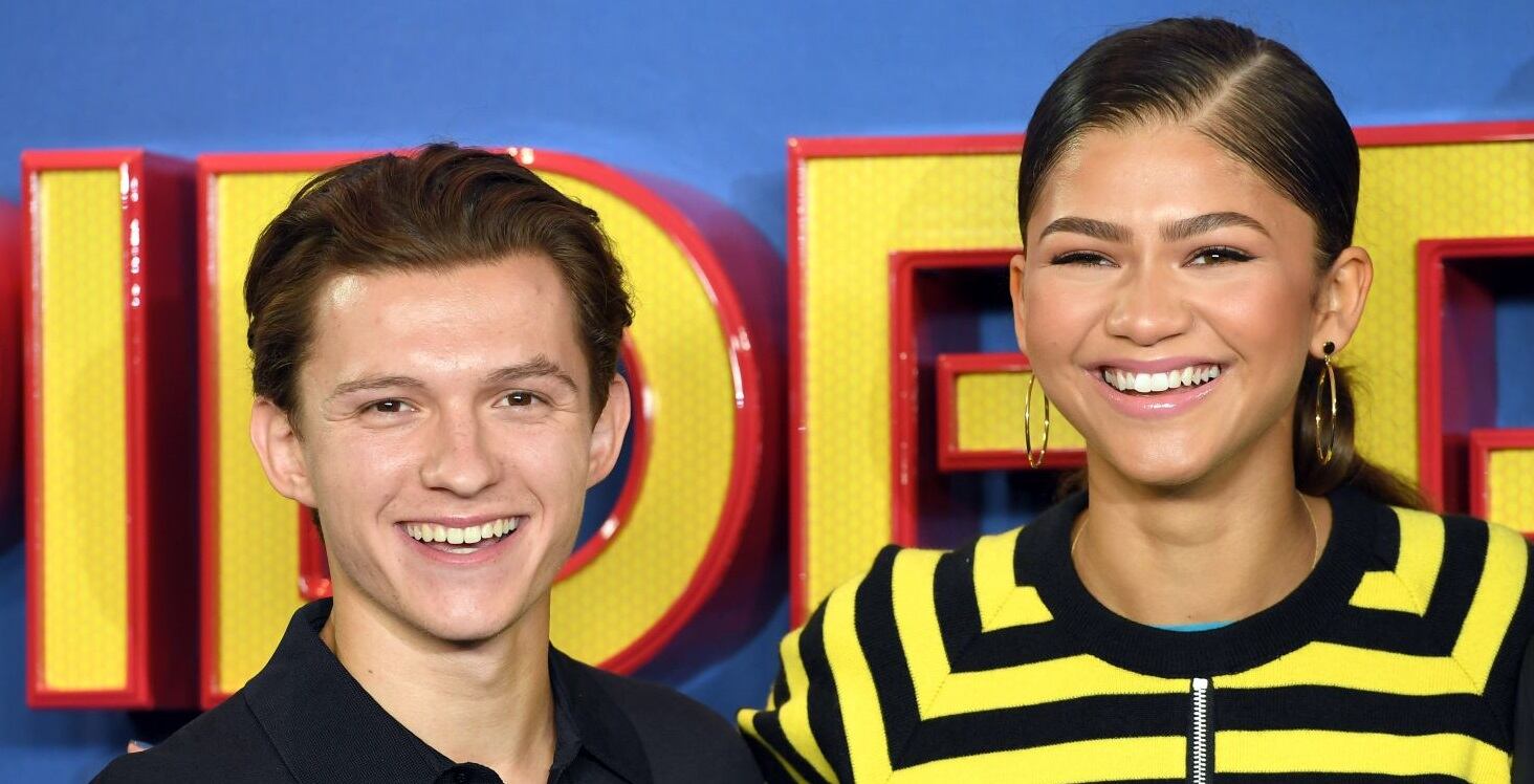 Tom Holland y Zendaya hablaron de las fotos de su beso